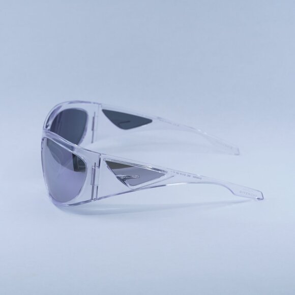 ?️ New Givenchy GV40051I 26C Sunglasses - Transparent Frame, Grey Lenses main image 10